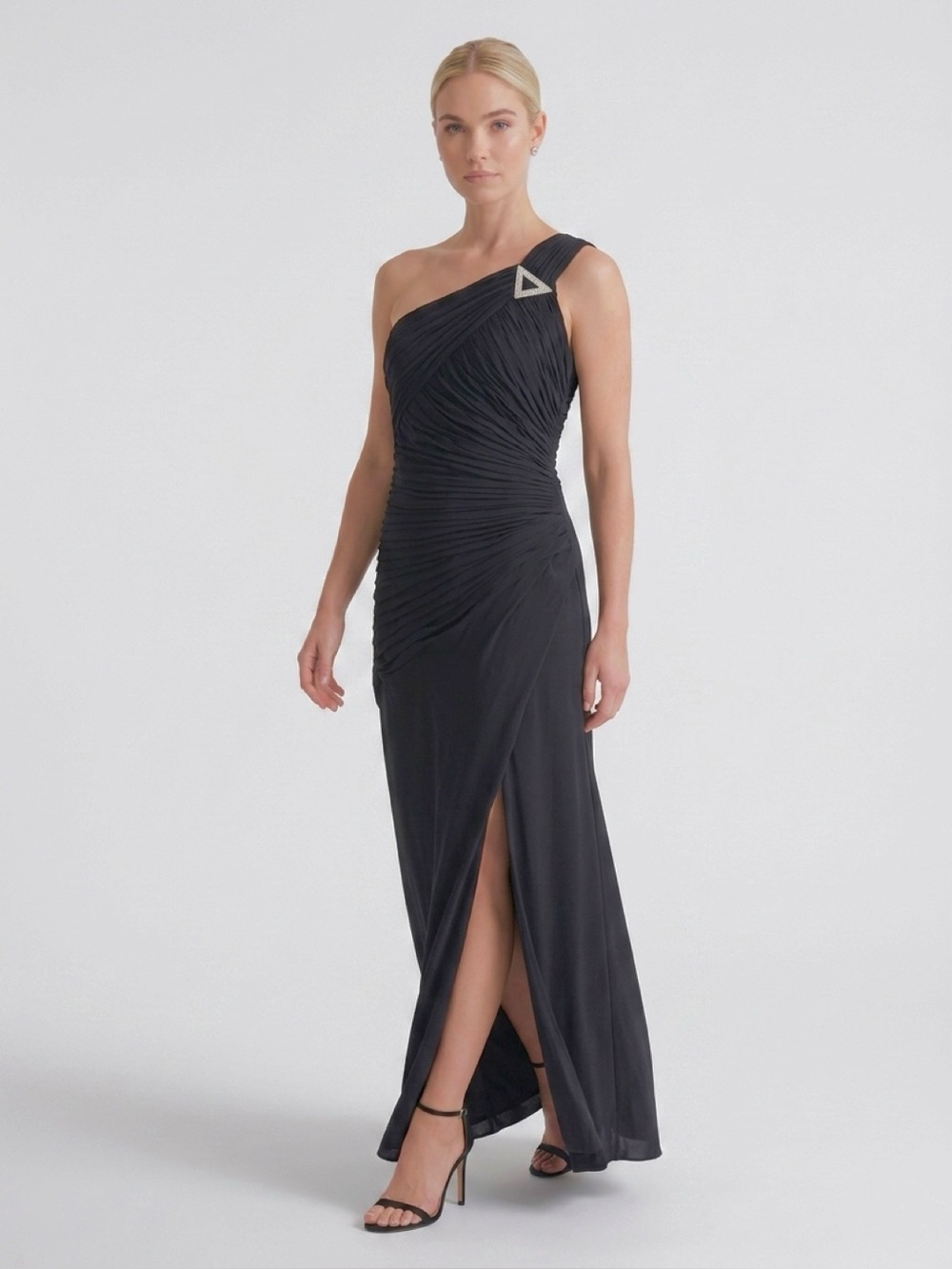 ROBERT RODRIGUEZ DRESSY DRESS CAVALLI STYLE BLACK COLOR SIZE 14US